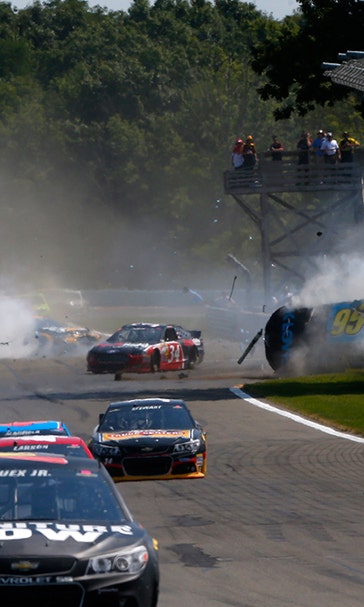 Massive wreck leads to lengthy red-flag delay at Watkins Glen